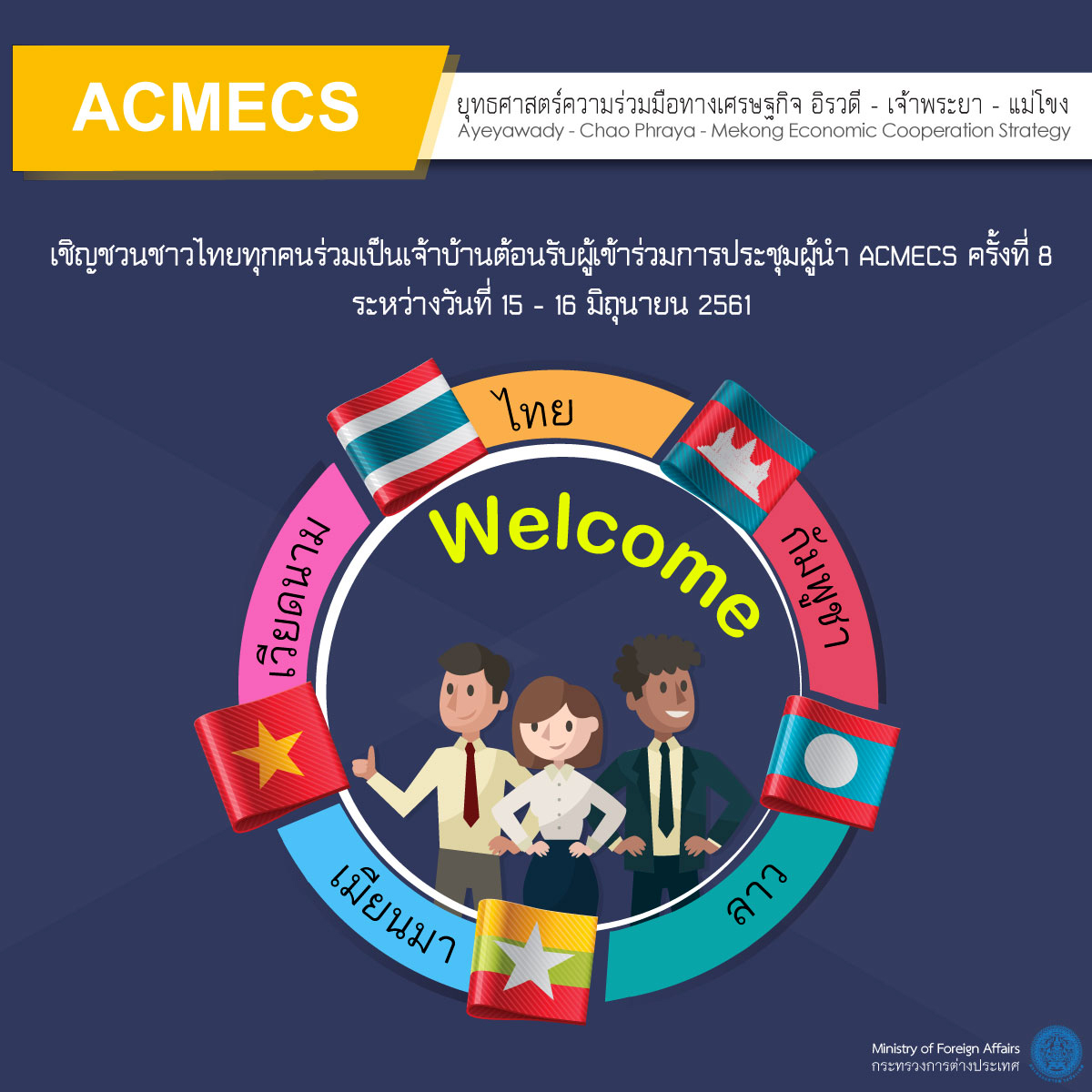 เอกสารแนบ 3 ACMECS Info 2 welcome 1