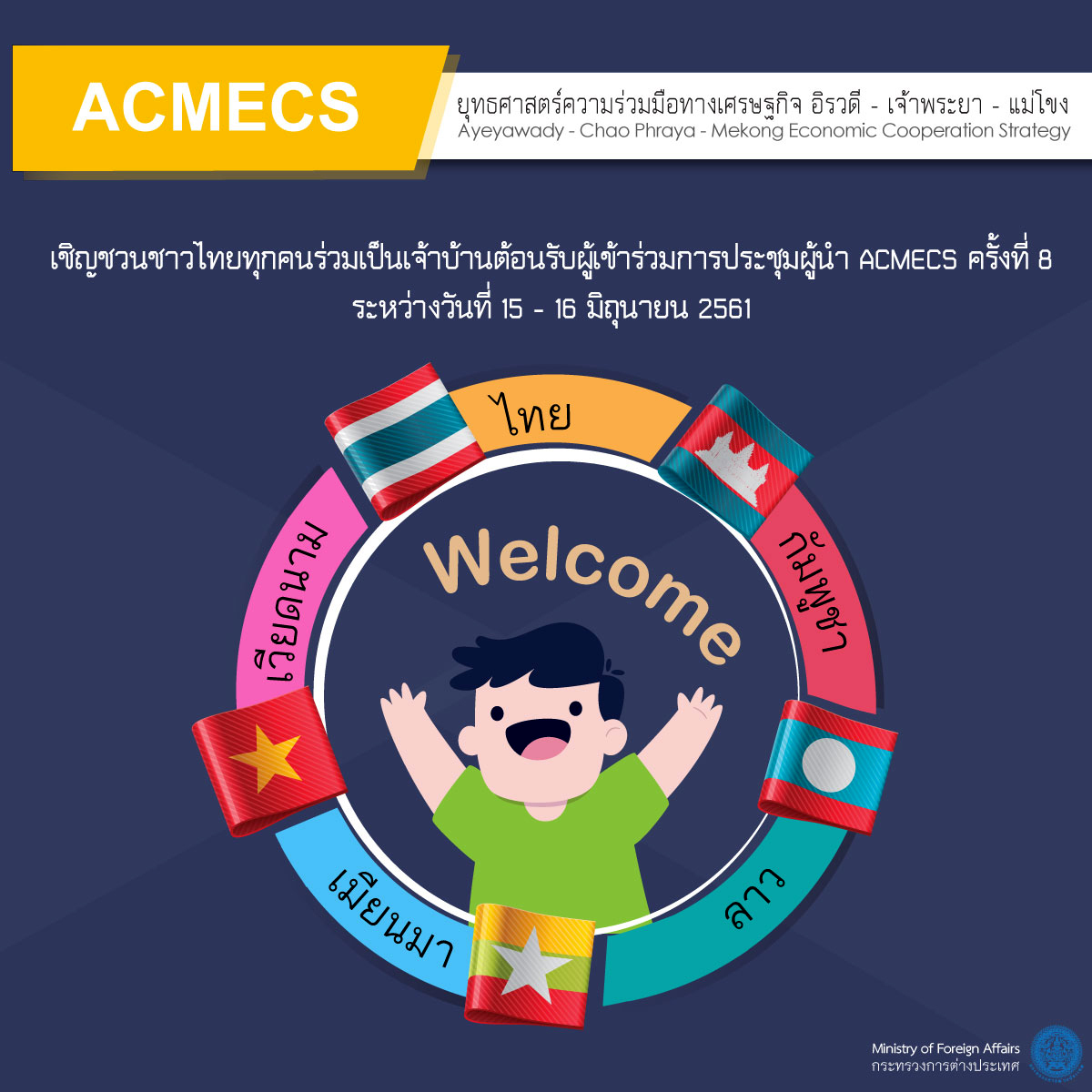 เอกสารแนบ 3 ACMECS Info 3 welcome 2